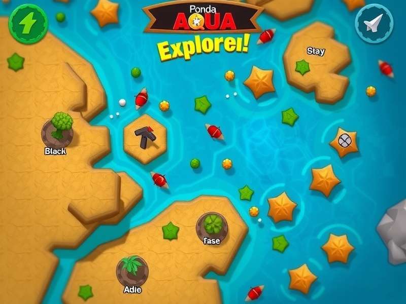Ponda Aqua Explorer Gameplay Strategy Map